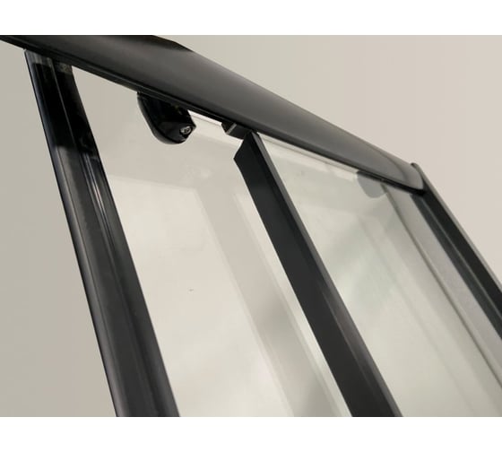 Душевой уголок NIAGARA NG-012-14Q BLACK1200x800x1950 мм, низкий поддон 13 см, стекло мозаика _0121452QB
