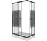 Душевой уголок NIAGARA NG-012-14Q BLACK1200x800x1950 мм, низкий поддон 13 см, стекло мозаика _0121452QB 2