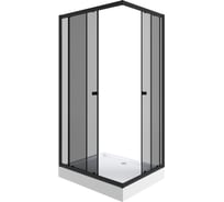 Душевой уголок NIAGARA NG-129-14QT 1200x900x1950 мм, низкий поддон 13 см, стекло тонированное 1291432QT