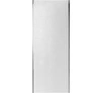 Боковая стенка NIAGARA 100*195 мм, хром, стекло шиншилла, 1 место NG-CH100-34