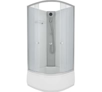 Душевая кабина Niagara NG-7308-14BK (900x900x1950) высокий поддон (40 см) стекло матовое, 4 места 73081424BK