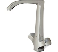 Cмеситель для кухни Bravat WHIRLPOOL c высоким поворотным изливом F778112C 00-00004051