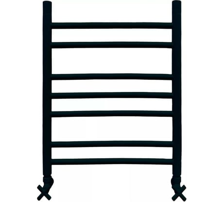 Полотенцесушитель Ника CLASSIC ЛП Г2 60/50 черный матовый с вентилями