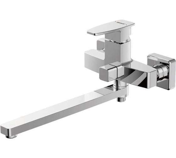 Смеситель для ванны Bravat RIFFLE длинный нос F672106C-L 00-00004828