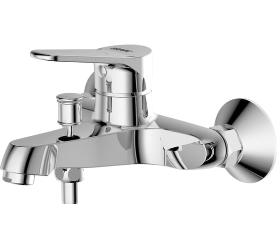 Смеситель для ванны с душем Bravat ECO-D короткий нос F693158C-B 00-00004823