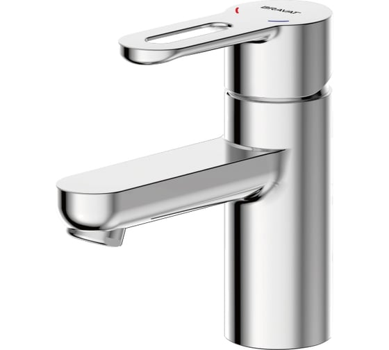 Смеситель на раковину Bravat STREAM-D низкий F137163C 00-00003998 1