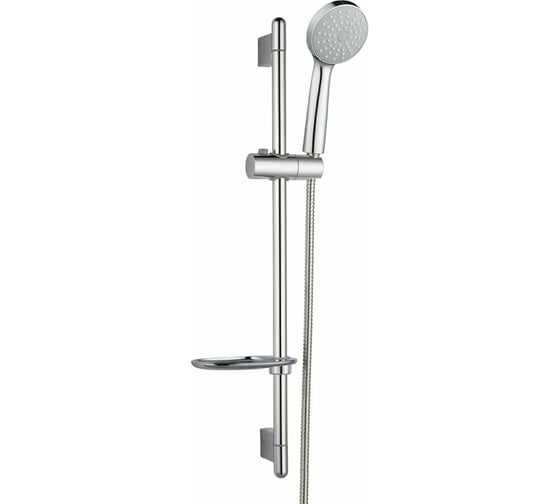 Штанга для душа с мыльницей Bravat D152CP-3-RUS 00-00090503