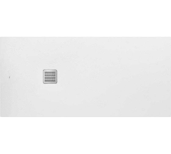 Поддон душевой ROCA TERRAN 160x70 см, с сифоном, материал Stonex, антискользящее покрытие, белый AP1016402BC01100 1