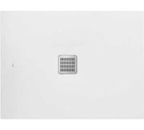 Поддон душевой ROCA TERRAN 120x70 см, с сифоном и решеткой, материал Stonex, антискользящее покрытие AP1014B02BC01100