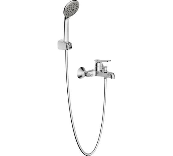 Смеситель для ванны с душем Bravat ECO короткий излив F6111147C-B 00-00247659
