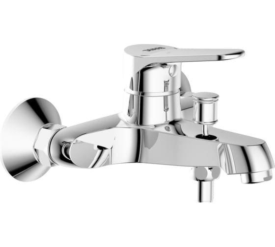 Смеситель для ванны с душем Bravat ECO короткий излив F6111147C-B 00-00247659