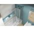 Шторка на ванну Bravat Alfa 100x140 см BG100.5320A 00-00142629 5