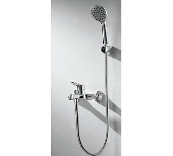 Смеситель для ванны с душем Bravat Eco-D F6111158C-B хром 00-00023271
