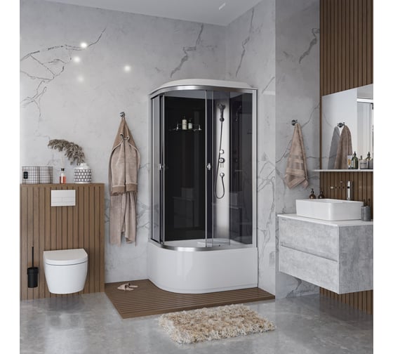 Душевая кабина NIAGARA Eco 900x800x2150 мм, 4 места E90/80/40R/TN