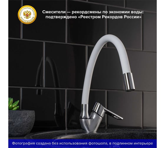 Смеситель для кухни Ростовская мануфактура сантехники SL137W-016F