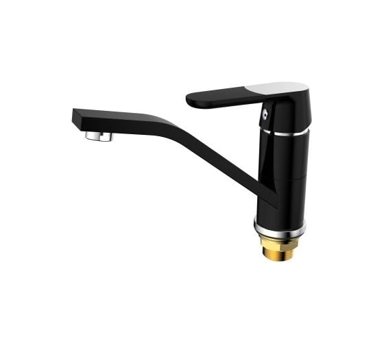 Смеситель для кухни Ростовская мануфактура сантехники SL123BLACK-004F-15 1