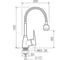 Смеситель для кухни Ростовская мануфактура сантехники SL141-016F 2