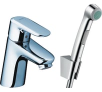 Смеситель для раковины HANSGROHE 32126000 Ecos с гигиеническим душем 00000022565