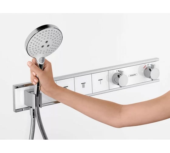 Термостатический смеситель для душа HANSGROHE 15382700 HG RainSelect внешняя часть 00000072404
