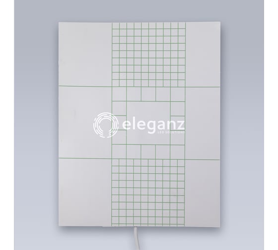Подогрев для зеркал ELEGANZ 12V 2,5W/d m, 220*280mm, провод-70cm, 1шт EL-FT-RE12-2228