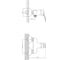 Одноручный смеситель с гигиеническим душем Decoroom DR37058 2