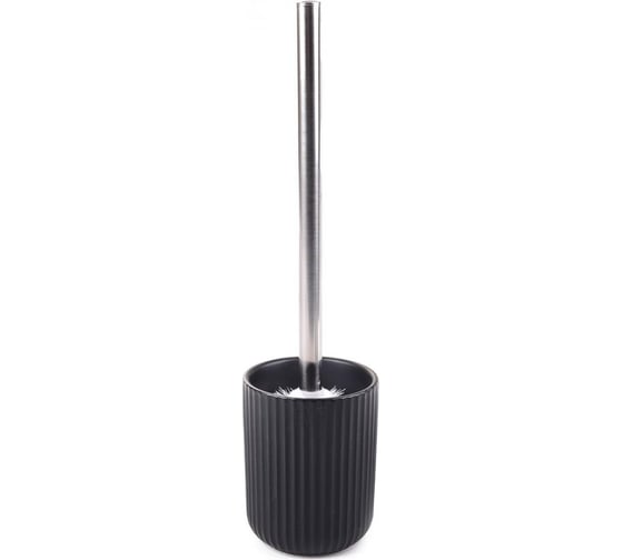 Сантехнический ерш Аквалиния Плиссе черный матовый, керамика CE1610QA-TOH 1