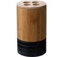 Стакан для зубных щеток TAVOLONE Miyoshi, бамбук, размер 6,8х11см 806367007648