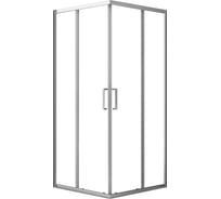 Душевое ограждение Azario SEATTLE 131 S A 90х90х195, хром, прозрачное стекло 6 мм 00053054