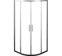 Душевое ограждение Azario OSTIN 121 S А 100х100х195, хром, прозрачное стекло 6 мм 00053052