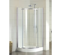 Душевое ограждение Azario EDMONTON 2231 распашная дверь, стекло прозрачное 8 мм 00046340