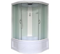 Душевая кабина Loranto CS-1200 Hi F 120х120х215, высокий поддон 43 см, матовое стекло 4 мм 00029568