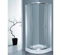 Душевое ограждение Loranto CS-837 80х80х195, низкий поддон 14 см, стекло 4 мм 00012089