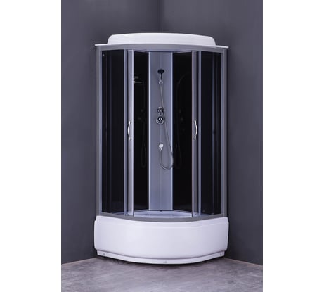 Душевая кабина Loranto CS-6690 G 90х90х215, высокий поддон 40 см, стекло 4 мм 00042365