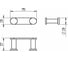 Планка LANGBERGER 2 крючка 28032A 2