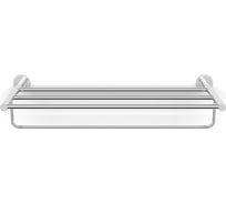 Полка для полотенца LANGBERGER прямая 60 см 2-этажная 11003B