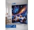 Штора занавеска для ванной тканевая JOYARTY Мечтающая кошка 180x200 см, sc_sd1422 1