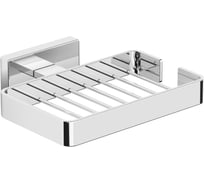 Мыльница LANGBERGER хром, к стене, решетка 11960A