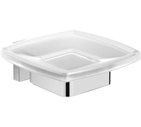 Мыльница LANGBERGER стекло, к стене, квадратная 21815A