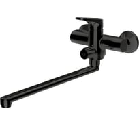 Смеситель для ванны Bravat Eler c длинным изливом, черный F6191238BM-01L-RUS 00-00256757