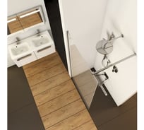 Набор металлических частей RAVAK W SET-1000 Wall/Corner 00000054880 GWD01000A095