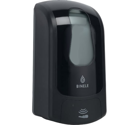 Диспенсер mBase для жидкого мыла BINELE картриджный черный DE04BB 1