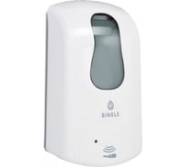 Диспенсер для жидкого мыла BINELE eSoap картриджный, сенсорный, 1 л. белый DE12BW
