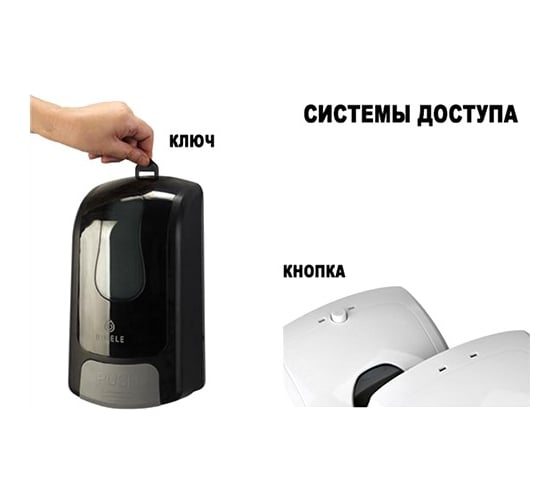 Диспенсер для жидкого мыла BINELE mSoap наливной, 1 л. черный DL01RB