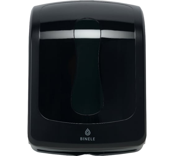Диспенсер для бумажных полотенец BINELE zType Z сложения черный DT01PB