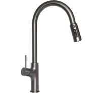 Смеситель LONGRAN Techno LM2171, GunGrey выдвижная лейка LM2171 GG