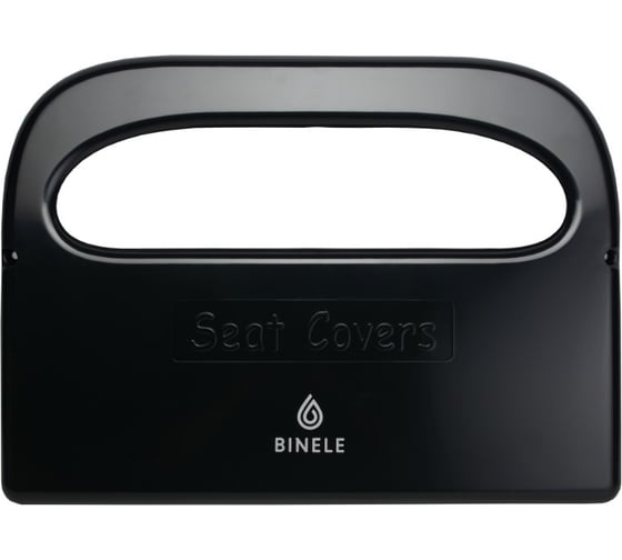 Диспенсер для подкладок на сидение унитаза BINELE Seater черный CD01HB 1