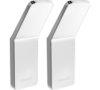 Крючок одинарный для полотенец Lemark SMOOTH LINE 2 шт., хром 9711001