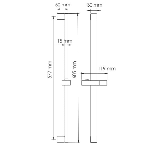 Стойка для душа WasserKRAFT A123
