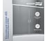Стеклянная шторка на ванну WasserKraft Липпе (Lippe) 45S02-170 6