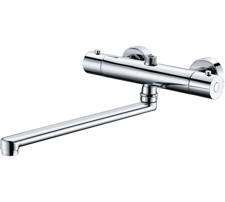 Термостатический смеситель для ванны WasserKRAFT Berkel Thermo с длинным изливом 4822L